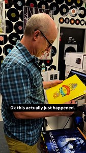 Pricing records, and what should fall out of a Cheech & Chong record is a really old little baggie… | Monster Music & Movies