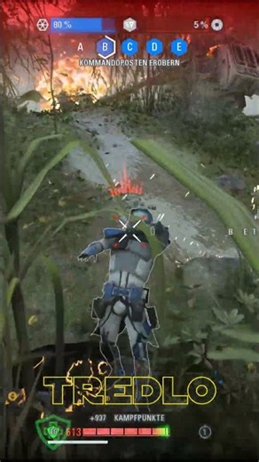 Falle in den Sträuchern Star Wars Battlefront II | Tredlo