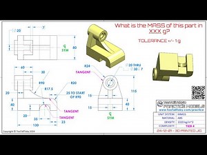 Too Tall Toby Practice Models Performed in IronCAD - Practice 24-12-01