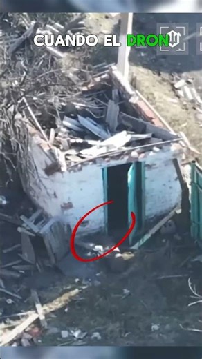 DRONES DE RECONOCIMIENTO LOCALIZAN UN SOLDADO #shortvideo