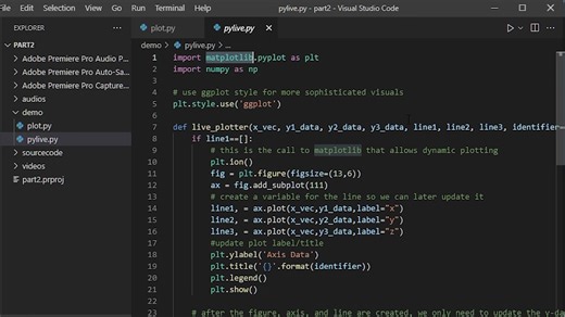 2_BNO055 9 Axis Inertial Measurement Unit's Data Visualization using python and