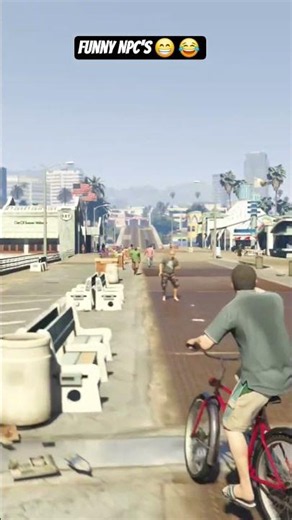 Gta 5 funny Npc's 😁 😂 #gta5