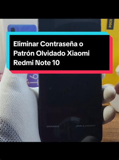 Cómo formatear y desbloquear Xiaomi Redmi Note 10
