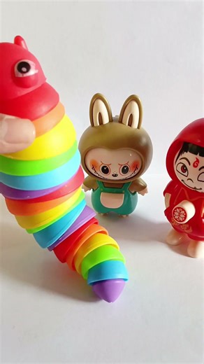 oh no poop monster snake rainbow cute #shorts