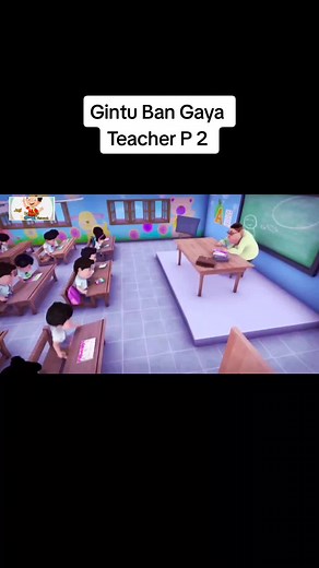 Vir The Robot Boy - Gintu Ban Gaya Teacher - Part 2 #foryou #forupage #cartoons🐸