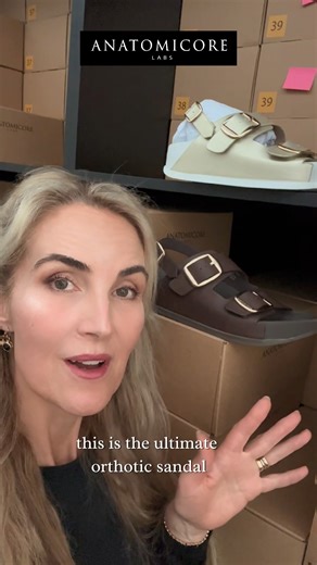 The Ultimate Orthotic Sandal is Here! And they are selling fast! In just over 24 hours, some sizes are nearly sold out. If you need a sandal with clinical orthotic-grade support, great ankle stability, stable but cushioned footbed AND water-friendly - then this is your sandal for summer. Wear it around the house, to the beach and when travelling. #summersandals #podiatristapproved #biomechanics #FootwearInnovation #foothealth #podiatristdesigned #orthotics | Anatomicore Labs