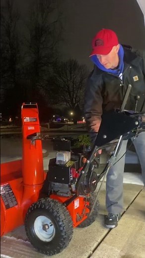 HOW TO START AN OLDER ARIENS SNOWBLOWER