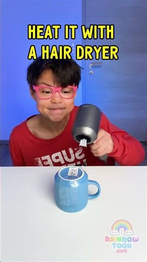 😄 Cup Rescue Time! Simple DIY Trick to Remove Stickers! 🥤✨ #Learning #DIY