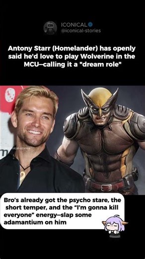 thr boys anthony starr has openly said he wants to play wolverine in the MCU