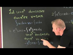Integration By Parts with Trigonometry