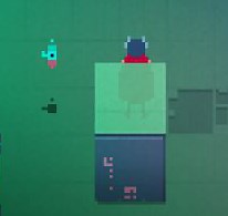 I need help with a Always visble silhouette in a 2D Game