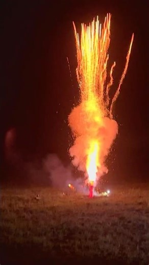 5‘‘ Multi Colour Peony #fireworks #shell #mortar