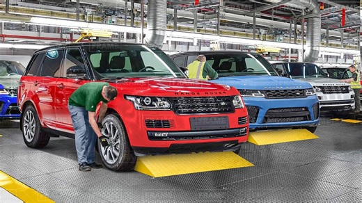 Exploring the billion-dollar factory where Range Rovers are built from scratch