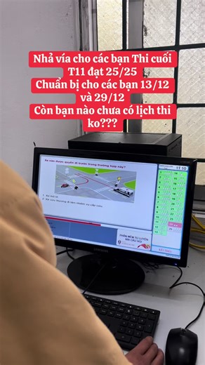 Chuẩn bị cho kỳ thi cuối T11 đạt 25/25