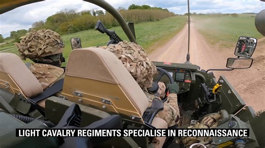 There are six Light Cavalry regiments in the Royal Armoured Corps: 1st The Queen's Dragoon Guards The Royal Scots Dragoon Guards The Light Dragoons Royal Yeomanry The Queen's Own Yeomanry Combat Recce - The Scottish & North Irish Yeomanry To join as a member of Light Cavalry crew please visit: https://jobs.army.mod.uk/roles/royal-armoured-corps/light-cavalry-crewman/ #armyjobs #lightcav #britisharmy #army #british #defence #jackal #military #cavalry #fightingvehicle #recce #FindandDestroy | Roya
