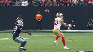 Can't-Miss Play: Sam Webb takes INT deep into 49ers territory after WR's dropped pass