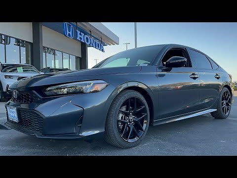 2026 Honda Civic Sport Meteorite Gray Metallic here’s what they changed