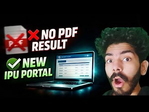 IPU Result PDF Is Gone ❌ New System Explained