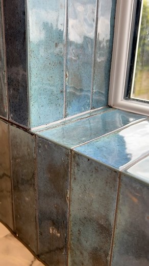 Jack Hartnoll on Instagram: "How To Tile A Kitchen Window Sill Do you prefer mitred or trimmed tile design? #how #howto #tiles #kitchendesign #design #homeimprovement #diy #doityourself #refurbishment"