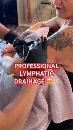 PROFESSIONAL LYMPHATIC DRAINAGE😍✨ #postop #azskincare #bbl #lymphaticmassage