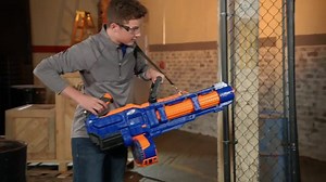 10K views · 61 reactions | NERF Elite Titan CS 50 https://mrt.toys/nerf-elite-titan-cs-50 This blaster is compatible with most Nerf Elite dart clips. It includes 50 Official Nerf Elite darts, enough to fully load the drum. Take on targets with the power and size of a giant with Nerf Elite Titan CS 50 toy blaster!  | Mr Toys Toyworld | Facebook