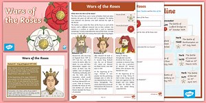 Tudors - An Overview of the Wars of the Roses and the Battle of Bosworth Teaching Pack