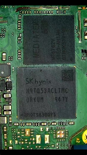 Infinix S5 CPU & Emcp Reballing Process