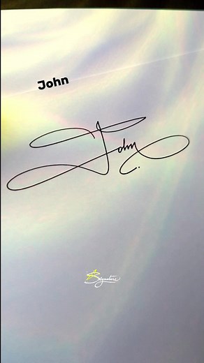 Creative Signature Ideas for 'J' | Signature Style, Calligraphy, and More