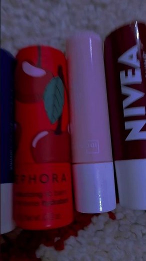 some of my lip balmss :3