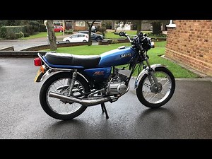 Yamaha RXS 100 Gianelli Expansion Chamber Power Pipe Exhaust 2-Stroke Sound Start-Up 1984