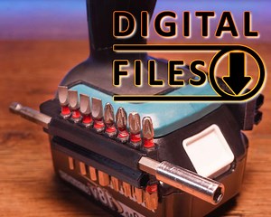 Makita LXT 18v Magnet Bohrer Halter Befestigung 3D DRUCKDATEIEN - Etsy.de