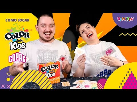 Como jogar Color Addict Kids da Copag | HappyTube