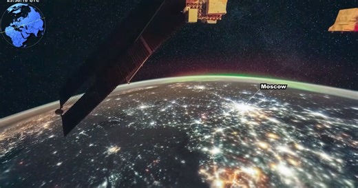 Astronaut captures heartbreaking video showing Ukraine war from space