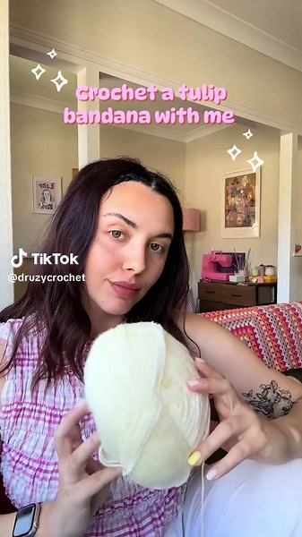 Crochet a Tulip Bandana: Step-by-Step Guide