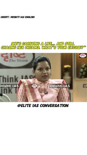 “She’s carrying a life… and still chasing her dreams. What’s your excuse?” #upsc #motivation