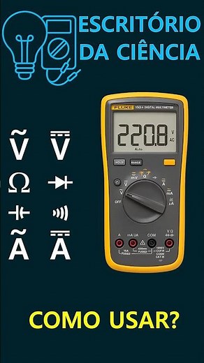 #97. Multímetros - Como usar! #escritoriodaciencia