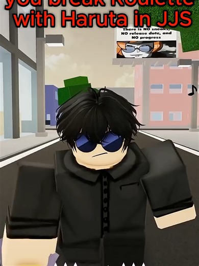 Break the Roulette in Roblox with Haruta