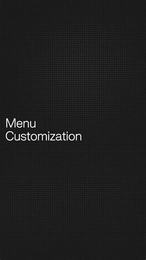 Menu customization now available on Even G2.