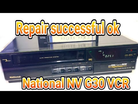 National NV G30 VCR repairing successfully completed ok !