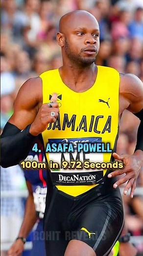 TOP 10 FASTEST RUNNER IN THE WORLD! (Usain Bolt & More)