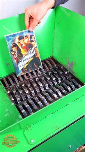 200K views · 1K reactions | Dragon Ball Evolution into Shredder Machine !  #shreddingmachine #satisfying #oddlysatisfying #shreddermachine | Infernal Shredder | Facebook