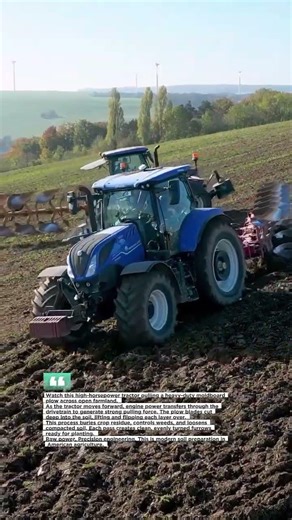 Massive Tractor Plowing Deep Soil! #Farming #Plowing #USA
