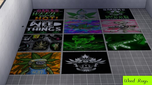 Weed Rug by SimmerMods