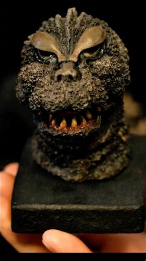 40cm KOC Godzilla 64 Open Mouth Head. Painted by ‪@legrandzilla‬ #shorts #godzilla #modelkit #unboxing