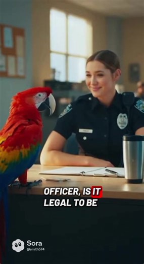 Talking Parrot Imitates Donald Trump