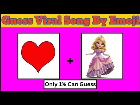Guess The Viral Song From Emoji | Guess The Song From Emoji | Guess The Emoji Challenge