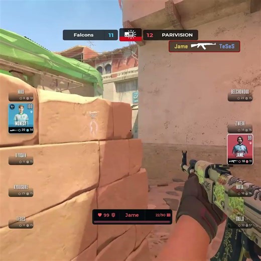 Jame PLAYS PERFECTLY And STEALS A 1V2 CLUTCH With PURE CALM #blast #rotterdam #cs #cs2 #clutch