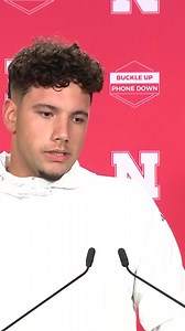 Quarterback Dylan Raiola addresses his injury and describes what happened when he came back out onto the field. https://www.ketv.com/article/husker-dylan-raiola-addresses-injury/62793430 | KETV NewsWatch 7