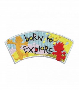 Calvin Hobbes Fan Art Born to Explore Iron on Patch - Etsy Australia