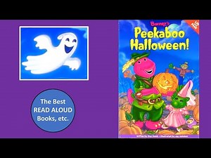 BARNEY'S PEEKABOO HALLOWEEN Read Aloud, Children's Halloween Books and Stories